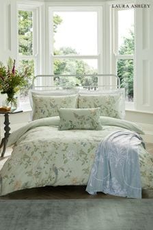 Eau de Nil Green Summer Palace Duvet Cover and Pillowcase Set