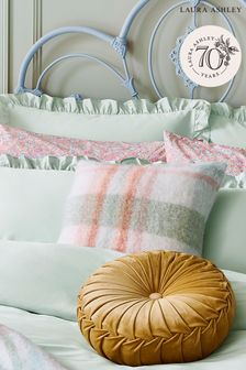 Sage Green Colton Check Cushion