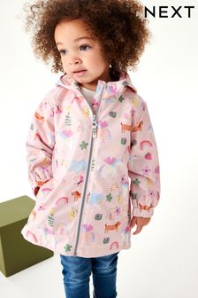 Pink Unicorn Shower Resistant Printed Cagoule Jacket (3mths-7yrs) (A24296) | £16.50 - £20.50