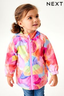 Pink Shapes Shower Resistant Printed Cagoule Jacket (3mths-7yrs) (A24299) | £16.50 - £20.50