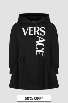 Versace Girls Black Dress