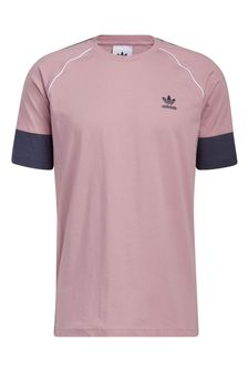 pink adidas originals t shirt