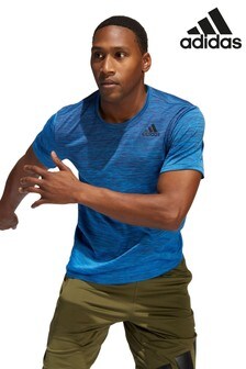 adidas Designed4Training Blue T-Shirt