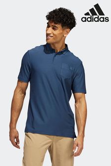 adidas Golf Navy Blue Go To Primegreen Navy Blue Polo Shirt