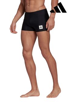adidas Black Solid Boxer Swim Shorts (A26855) | £22