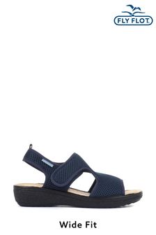 fly flot leather slippers
