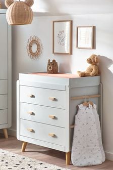 Grey Alix Kids Chest of Drawers (A27742) | £70