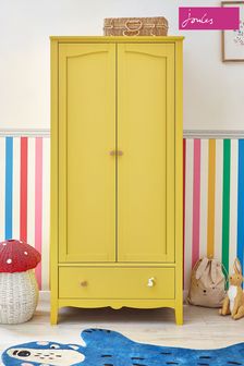 Joules at JuzsportsShops Yellow Double wardrobe with Drawer (A27750) | £550
