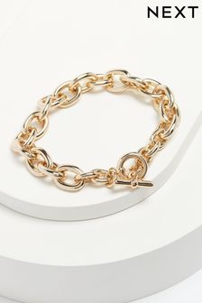 Collection Luxe Chunky Chain T-Bar Bracelet
