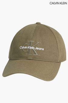Calvin Klein Green Monogram Cap