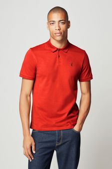 Rust Brown Regular Fit Pique Polo Shirt (A28973) | £18