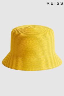 Reiss Lexi Woven Bucket Hat