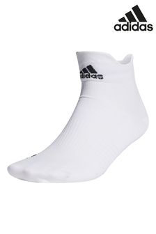 adidas White/Black Run Adizero Ankle Socks