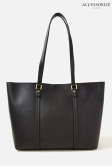 Accessorize Classic Black Tote Bag (A29588) | £35