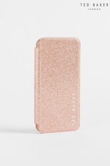 Ted Baker Pink Diamoy Glitter Iphone 12 Pro Max Mirror Case