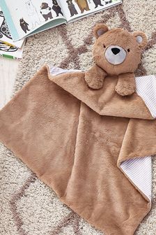 Kids Brown Teddy Bear Blanket