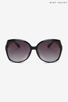 Mint Velvet Women Santorini Black Sunglasses