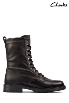 Clarks Black Lea Orinoco2 Style Boots (A34683) | £135