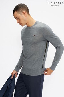 Ted Baker Cardiff Core Crew Neck Black Jumper
