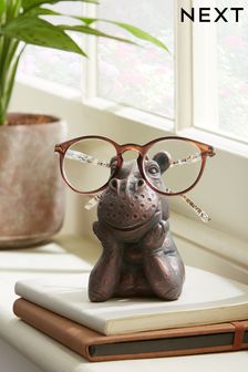 Bronze Henry Hippo Glasses Holder