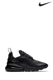 Nike Black Air Max 270 Youth Trainers (A35874) | £90