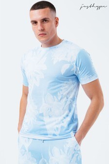 Hype. Blue Palm Mens T-Shirt