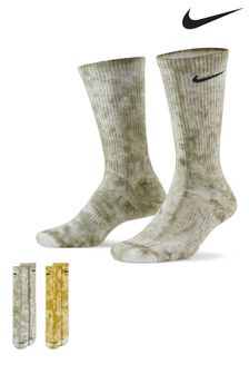 Nike Everyday Plus Cushioned Tie-Dye Crew Socks 2 Pack