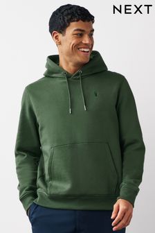 Khaki Green Hoodie Jersey Hoodie (A36829) | £29