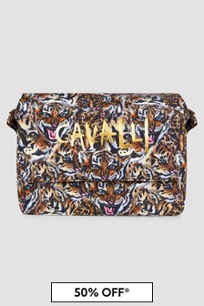 Roberto Cavalli Baby Leopard Print Changing Bag