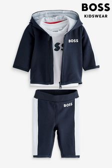 BOSS Baby 3 Piece Tracksuit And T-Shirt Set (A38338) | £130