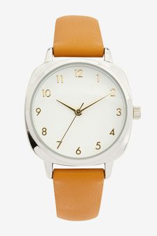 Rounded Square Case Watch