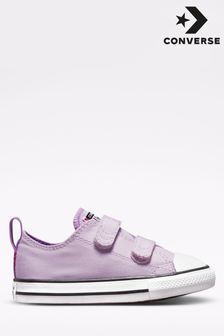Converse Purple 2V Chuck Ox Infant Trainers