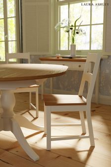 laura ashley oak dining chairs