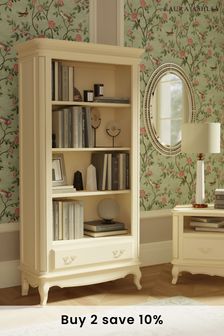 Ivory Provencale 1 Drawer Bookcase