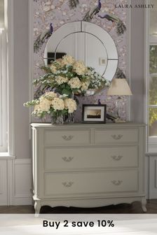 Dove Grey Provencale Chest Of 4 Drawers