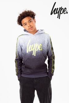 Hype Hype Boys Grey Hooded Sweatshirt Age 11-12 Years 
