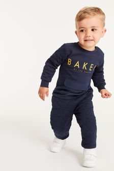 Baker by Ted Baker Quilted Sweater And Jogger Set (A42381) | £36 - £40