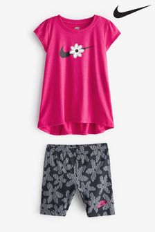 Nike Little Kids Daisy T-Shirt And Shorts Set