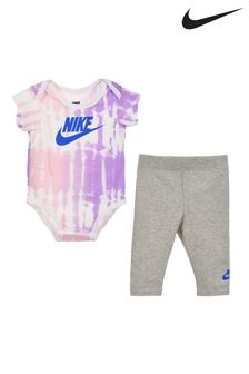 Nike Baby Tie Dye Bodysuit and Joggers Set
