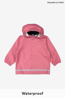 Polarn O Pyret Pink Waterproof Rain Jacket