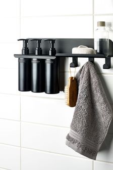 Black All-In-One Shower Caddy