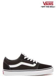 vans shoes women pink and black