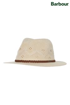 Barbour® Cream Flowerdale Trilby Hat
