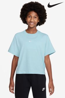 Nike Pale Blue Oversized Essentials Boxy T-Shirt (A47174) | £20