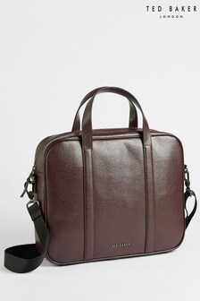Ted Baker Strath Saffiano Leather Document Bag