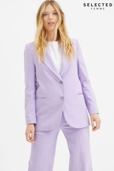 Selected Femme Purple Brise Classic Blazer