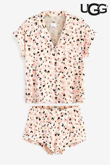 UGG Pink Printed Pyjama Set