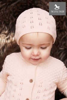 The Little Tailor Pink Cotton Knitted Hat
