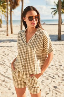 Gingham Check Co-ord Shorts