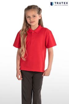 Trutex Bright Red Polo Shirt